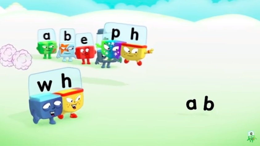 [ 英語アニメ ] フォニックスアニメ、Alphablocks