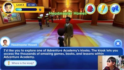Adventure Academy 仮想世界アプリゲーム