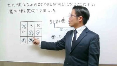 ３x３魔法陣の解き方